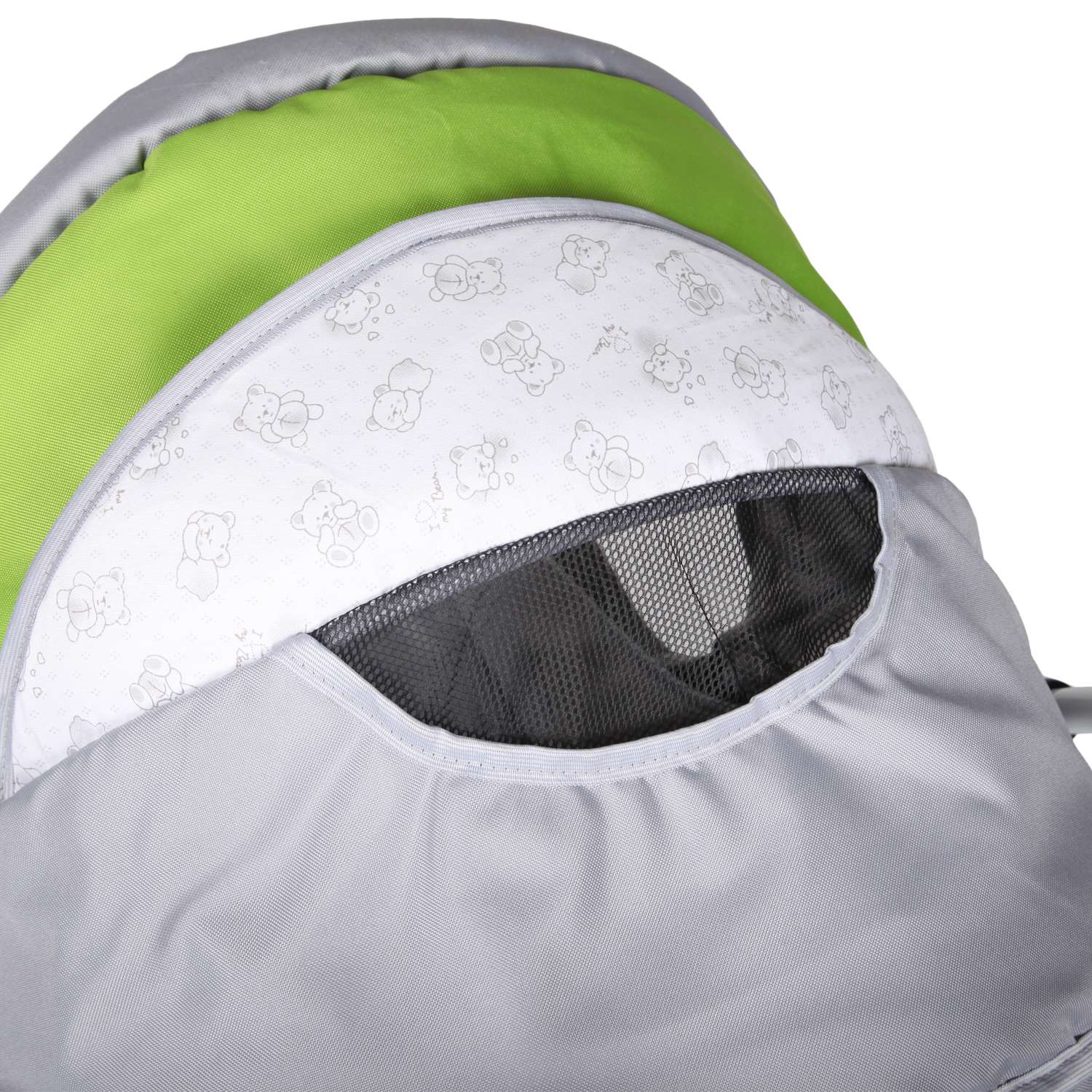 Коляска трансформер Babyton Grey-Green - фото 12