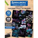 Тетрадь Brauberg 48 лист. 12 шт.