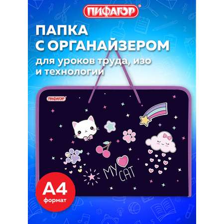 Папка для труда Пифагор А4