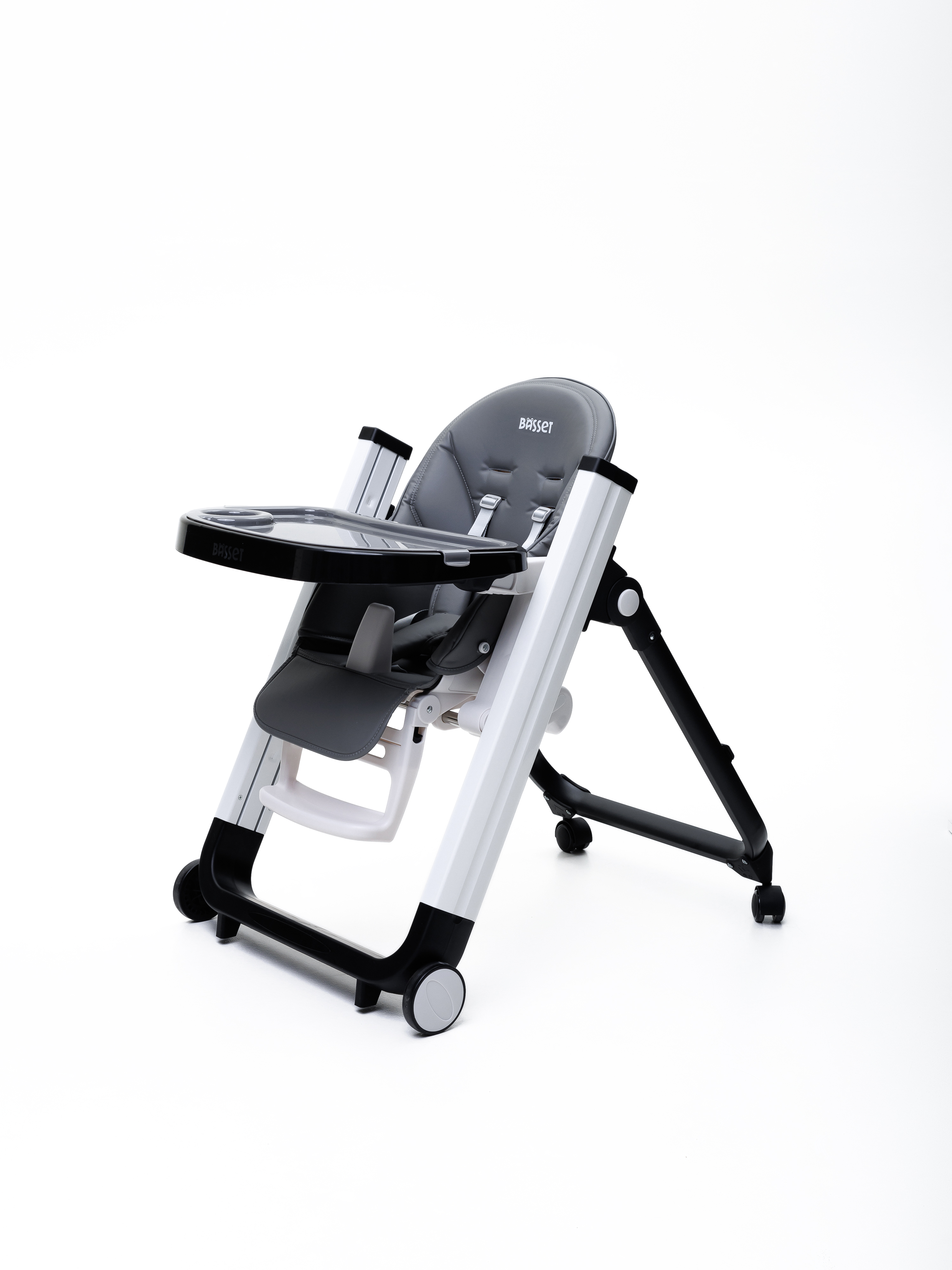 Стульчик для кормления BASSET B2 серый - фото 26