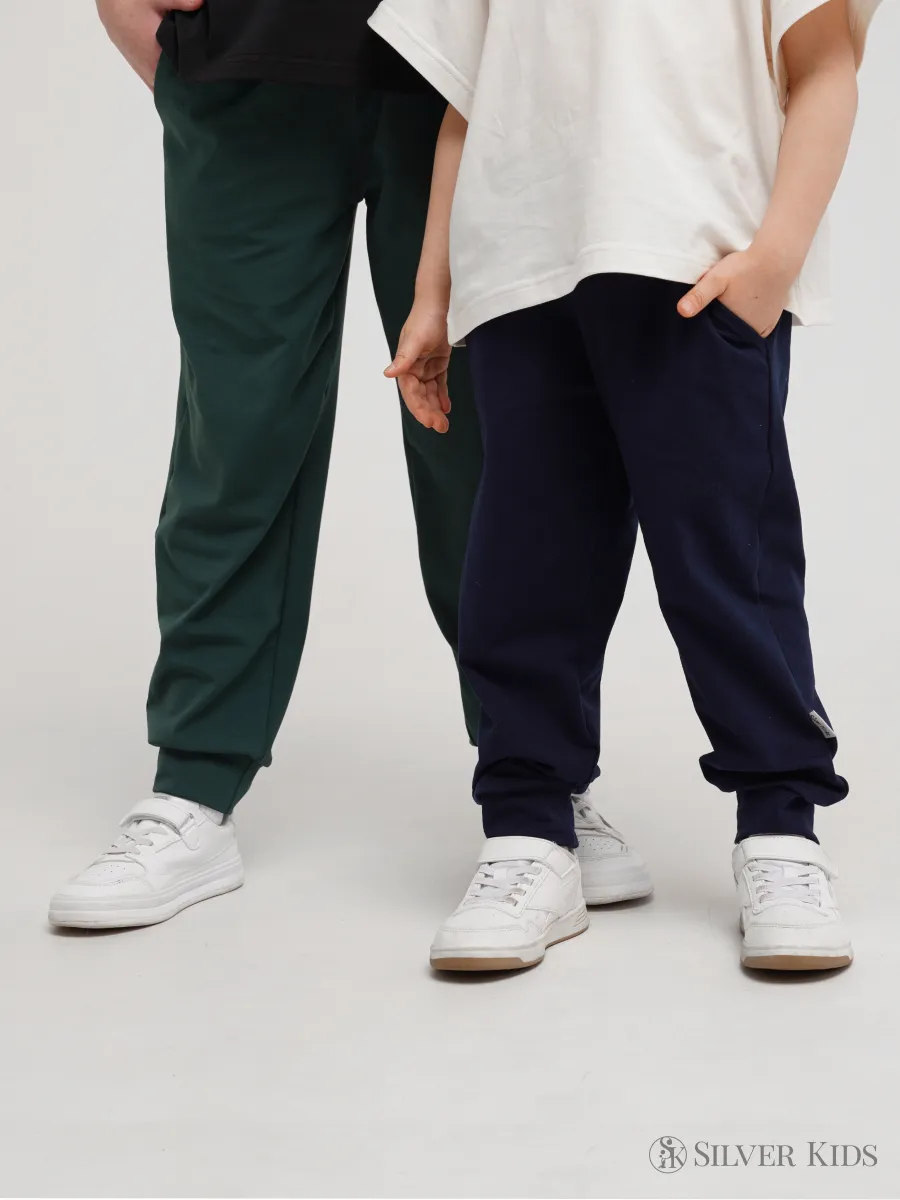 Брюки 2 шт Супер Пупс 2пр/штаны/тмнсиний/тмнзеленый - фото 21