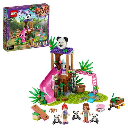 Конструктор LEGO Friends Домик для панд на дереве блочный