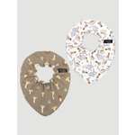 Нагрудник Mjolk текстиль 2 шт.