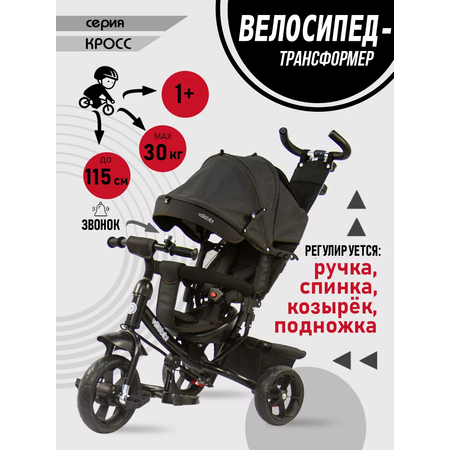 Трехколесный велосипед Velobibi 10 дюймов