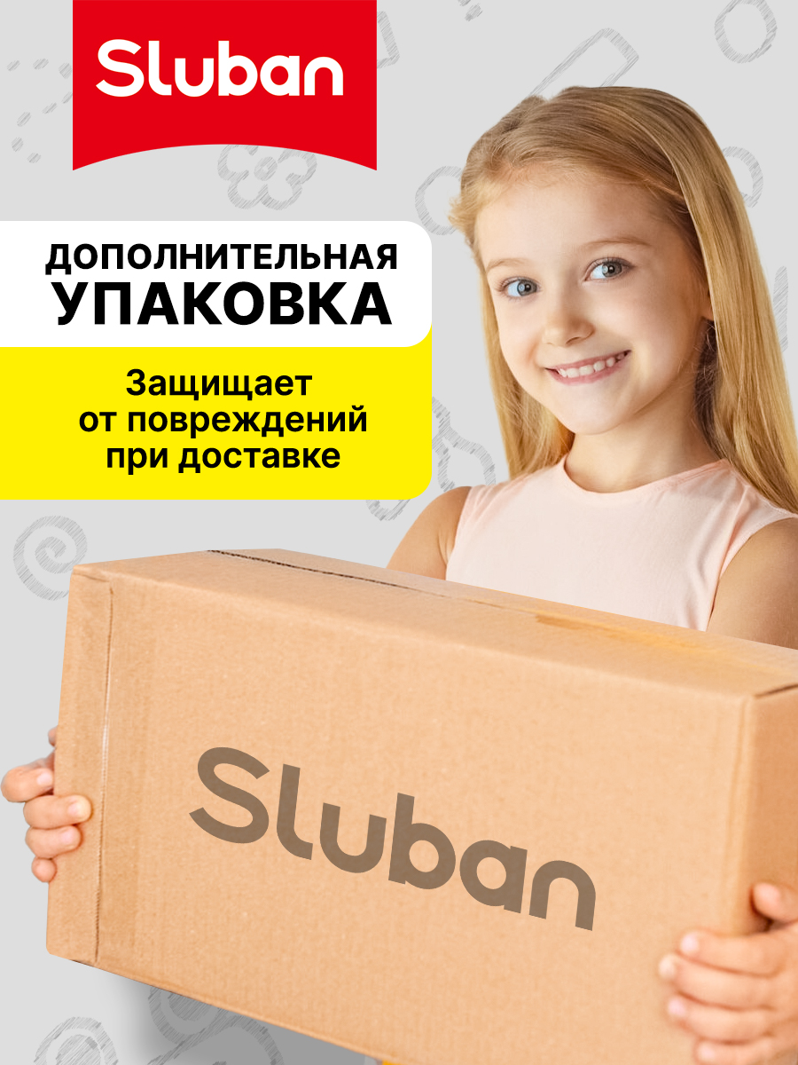 Конструктор SLUBAN Розовая мечта блочный - фото 4