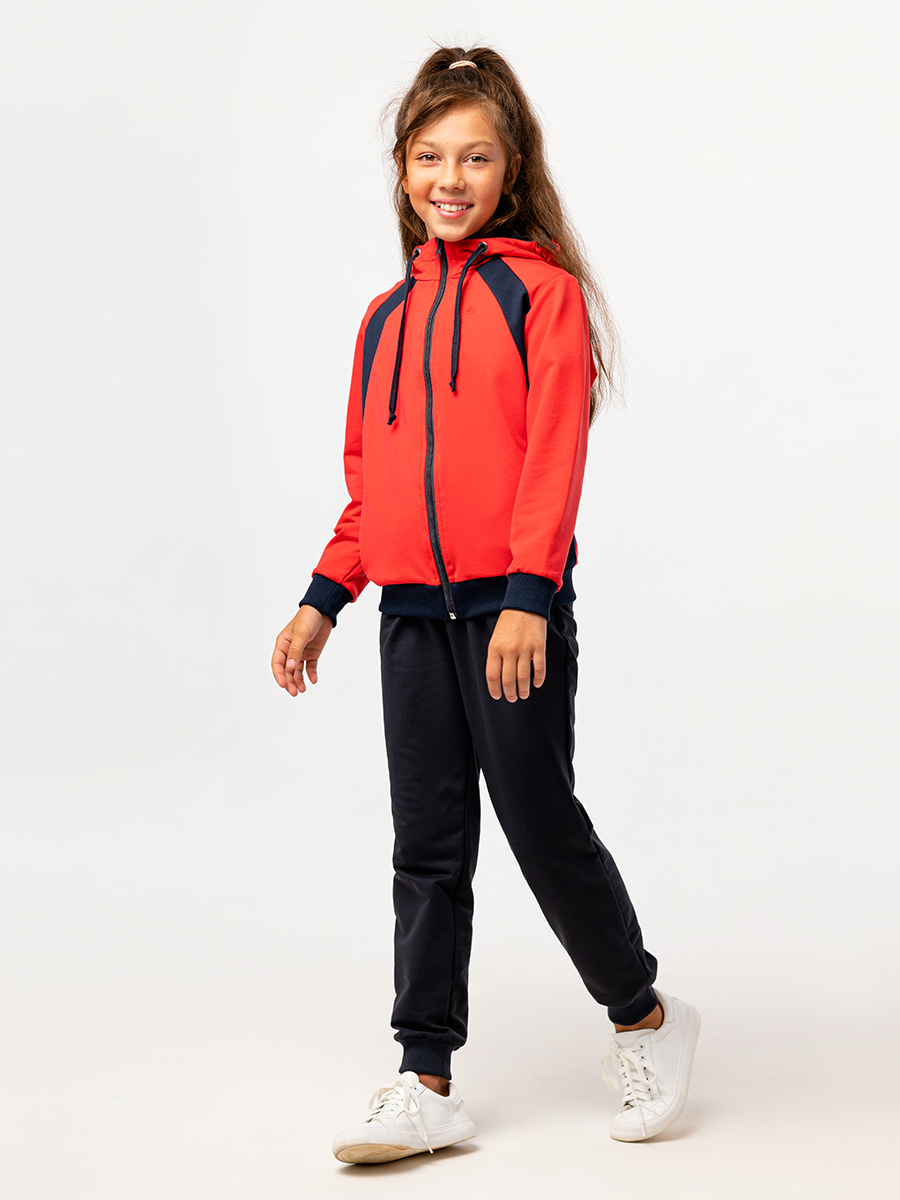 Спортивный костюм RODOS М-258/графит_коралловый - фото 7