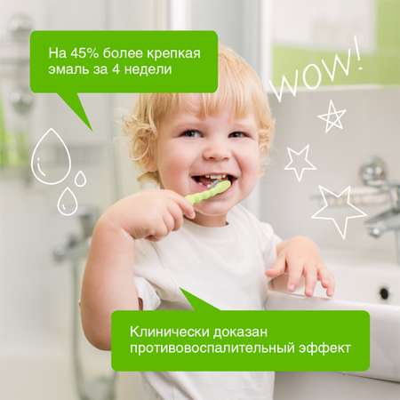 Зубная паста Synergetic Липа и Ромашка с 0 до 3лет 50г 201008