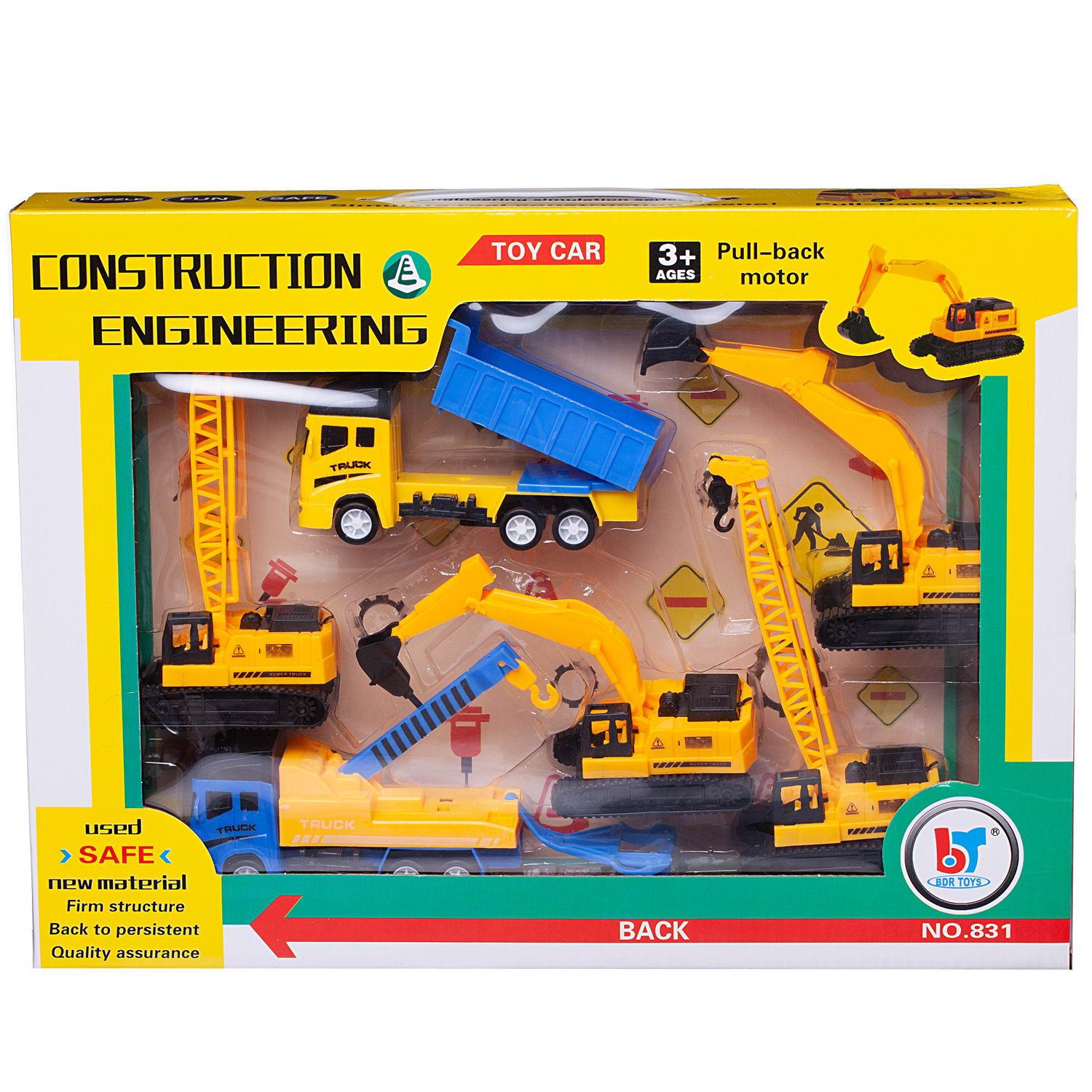 Игровой набор Junfa Строительная техника WZ-17159 - фото 1