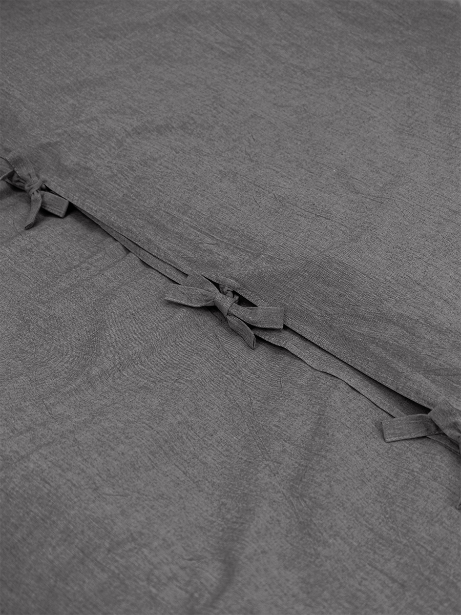 Комплект постельного белья BRAVO Organic графит 6 предм. - фото 10