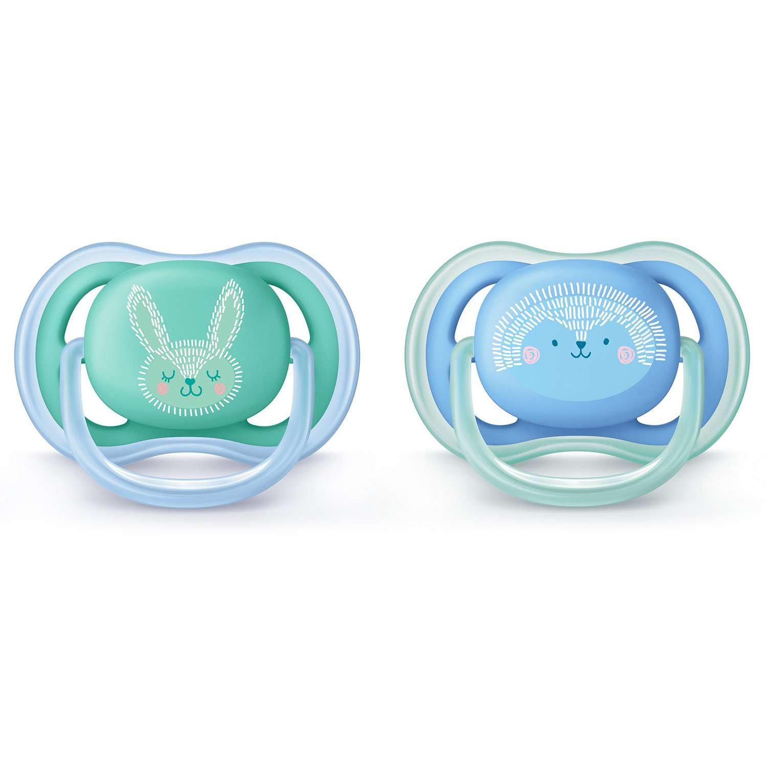 Пустышка Philips Avent ортодонтическая от 6 мес. 2 шт. - фото 1
