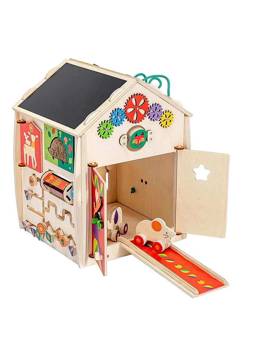 Игрушка Mag Wood бизиборд Лесной Закат - фото 14