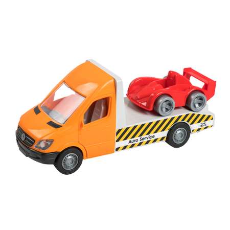 Эвакуатор TIGRES Mercedes Sprinter оранжевый