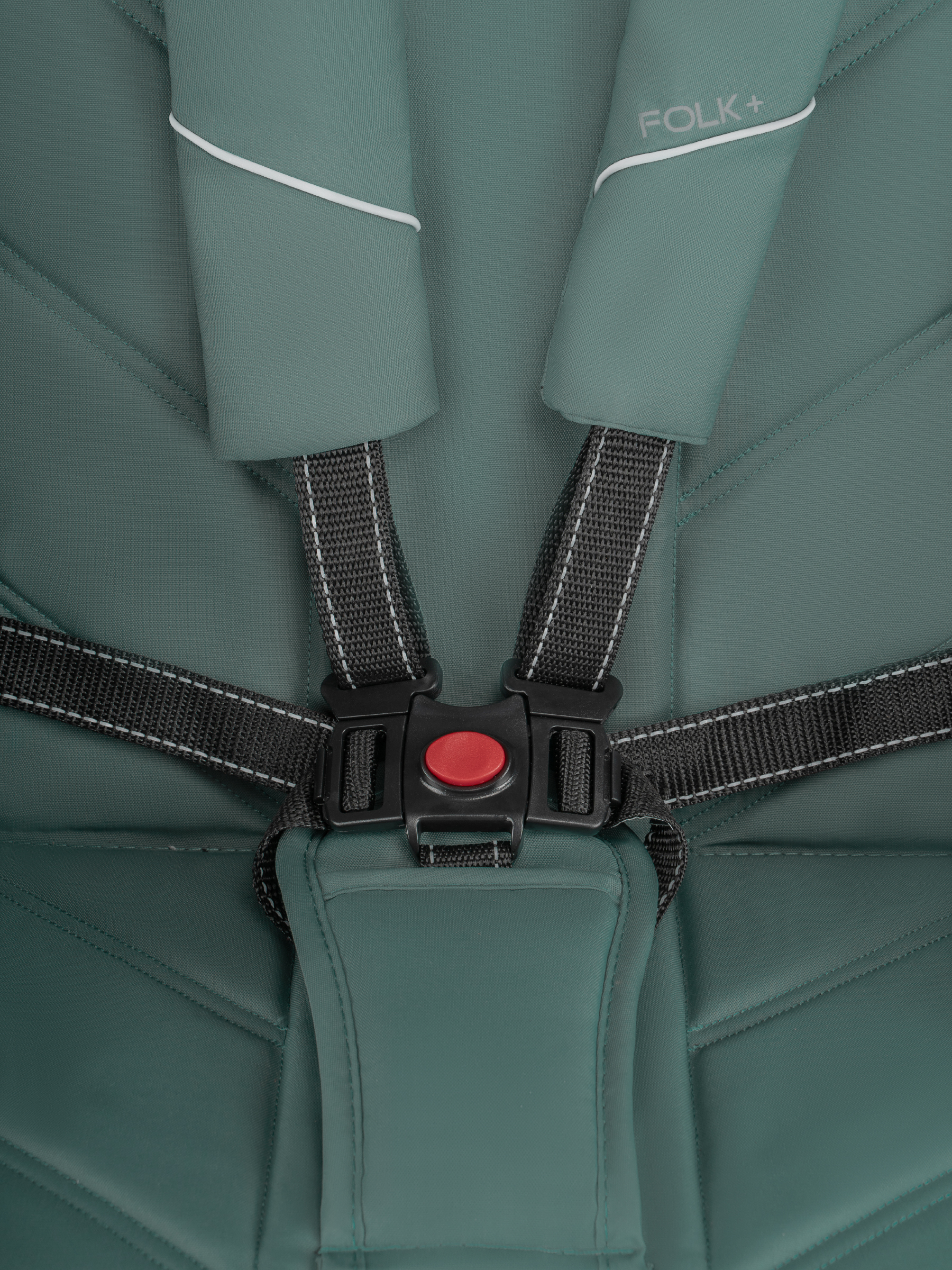 Коляска трансформер JOVOLA Folk+ 3в1 зеленый - фото 25