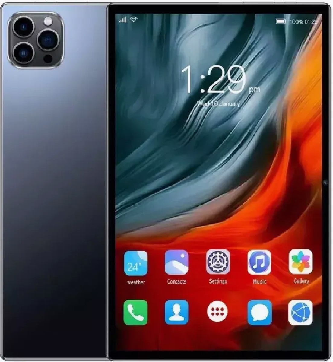 Планшет 10.1" 16 ГБ RAM/512 ГБ ROM CASTLELADY детский с клавиатурой и стилусом HD камера 8MP + 13MP - фото 10