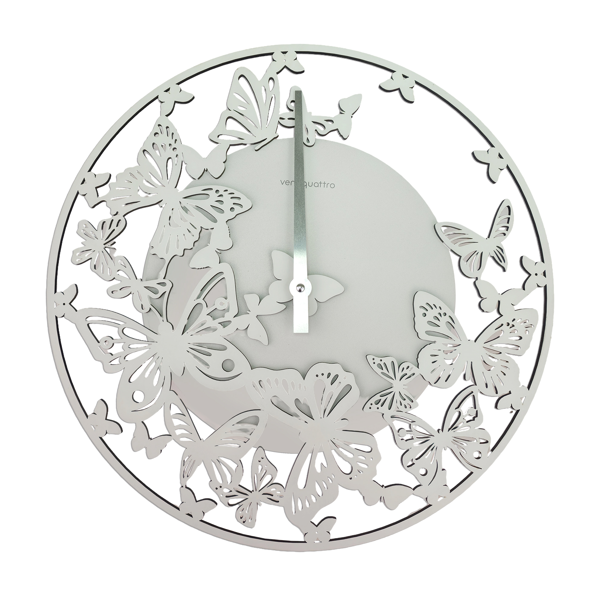 Часы 1TOY настенные белая лилия D 450 мм - фото 2