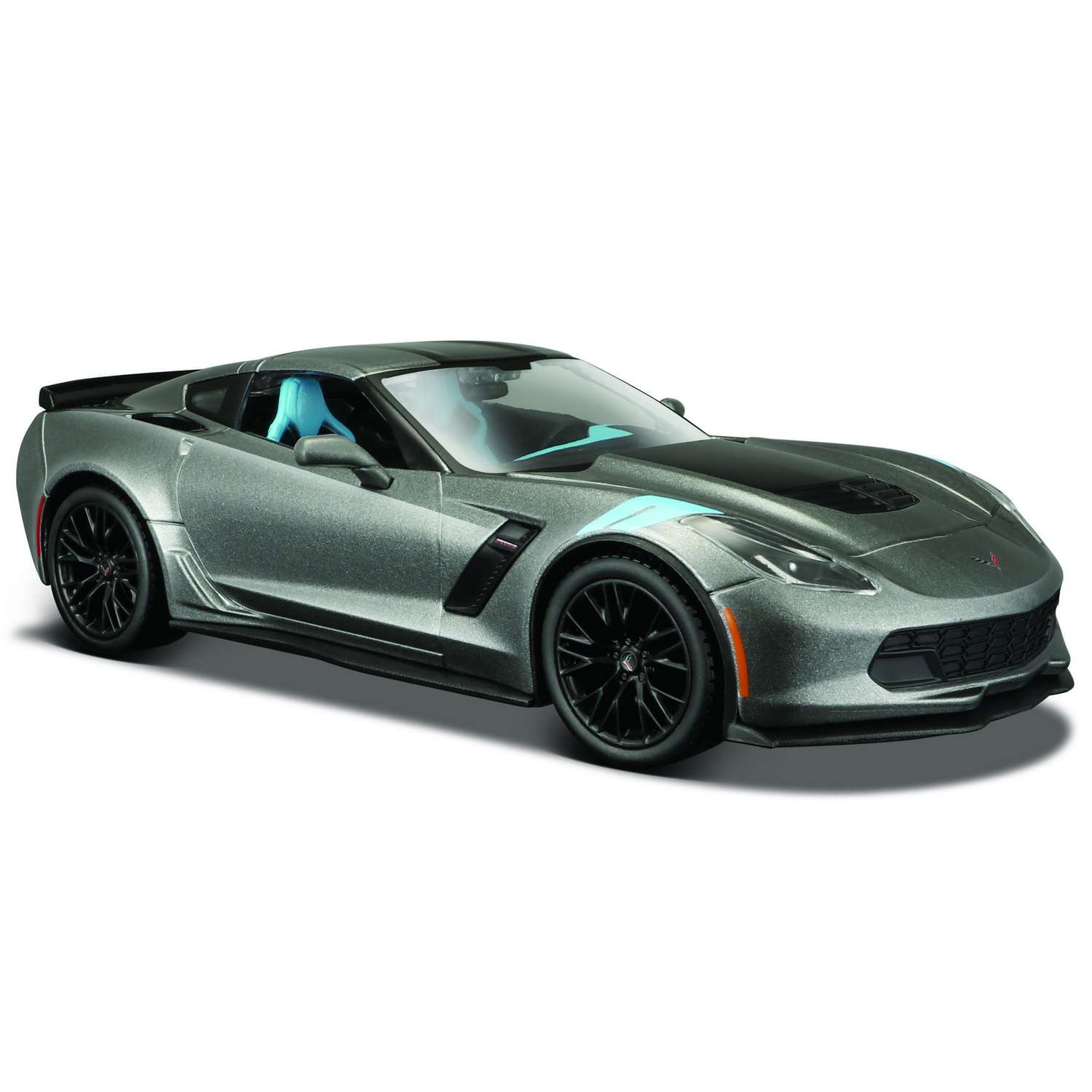 Автомобиль MAISTO Chevrolet Grand Sport 1:24 серый 31516.0 - фото 6
