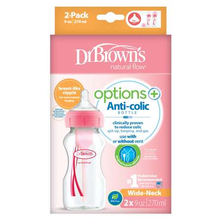 Бутылочка Dr Browns Anti-Colic 270 мл 2 шт.