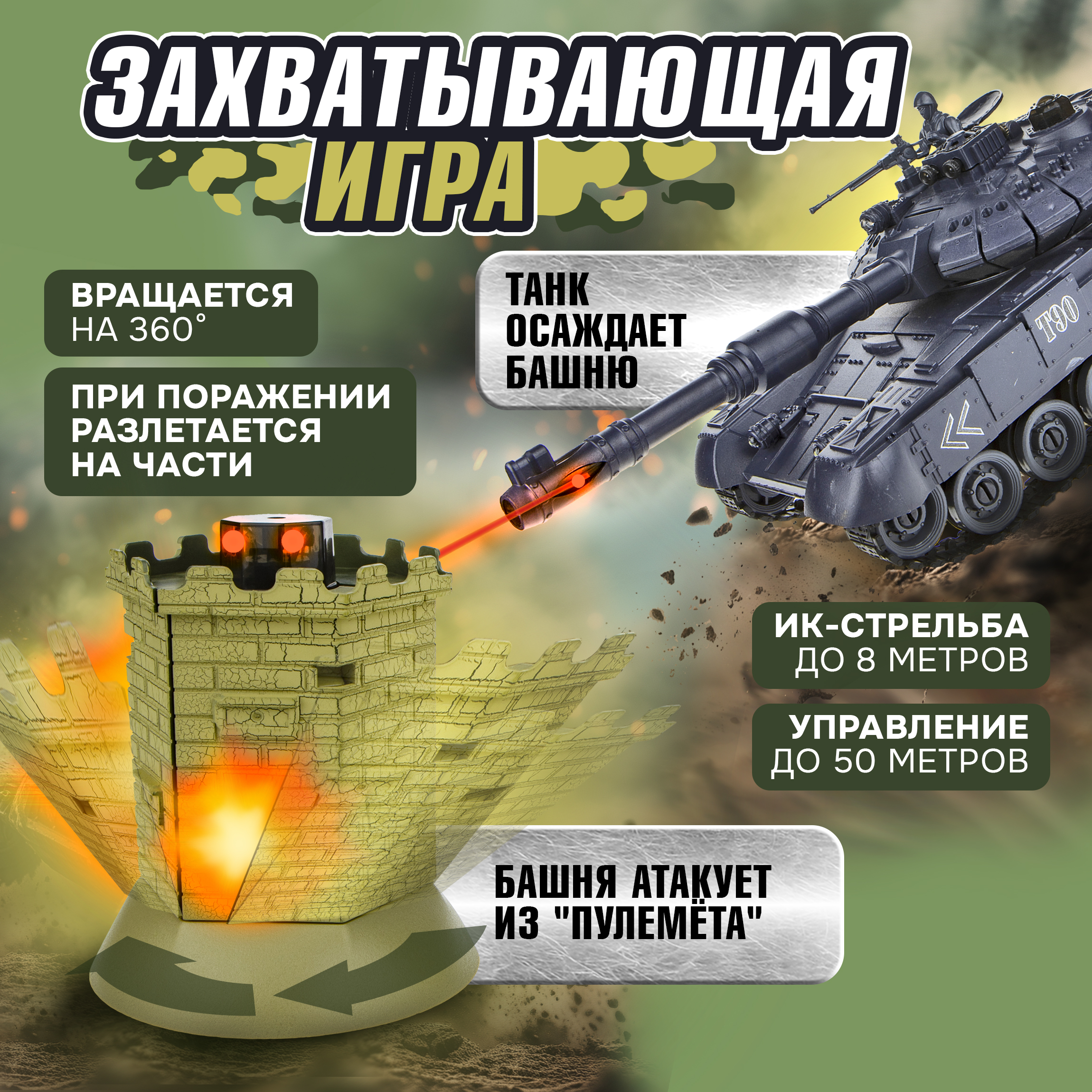 Танк РУ 1TOY - фото 3