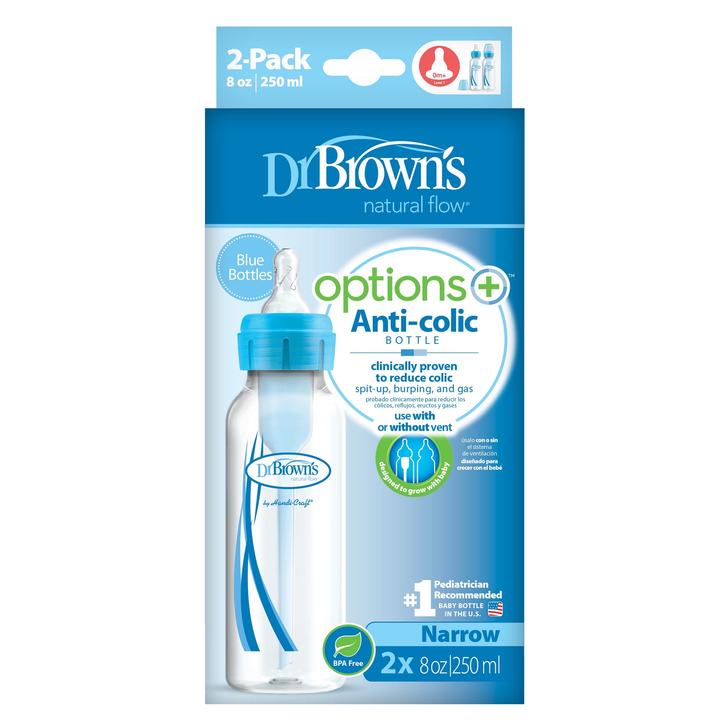 Бутылочка Dr Browns Anti-Colic 2 шт. - фото 2