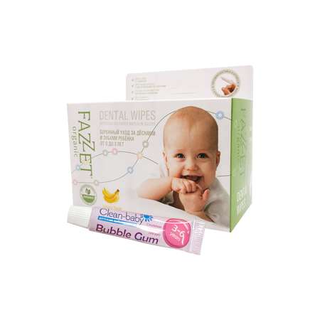 Влажные салфетки Fazzet ORGANIC для полости рта 28 шт.