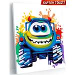 Картина по номерам Hobby Paint Монстр-Трак в ассортименте