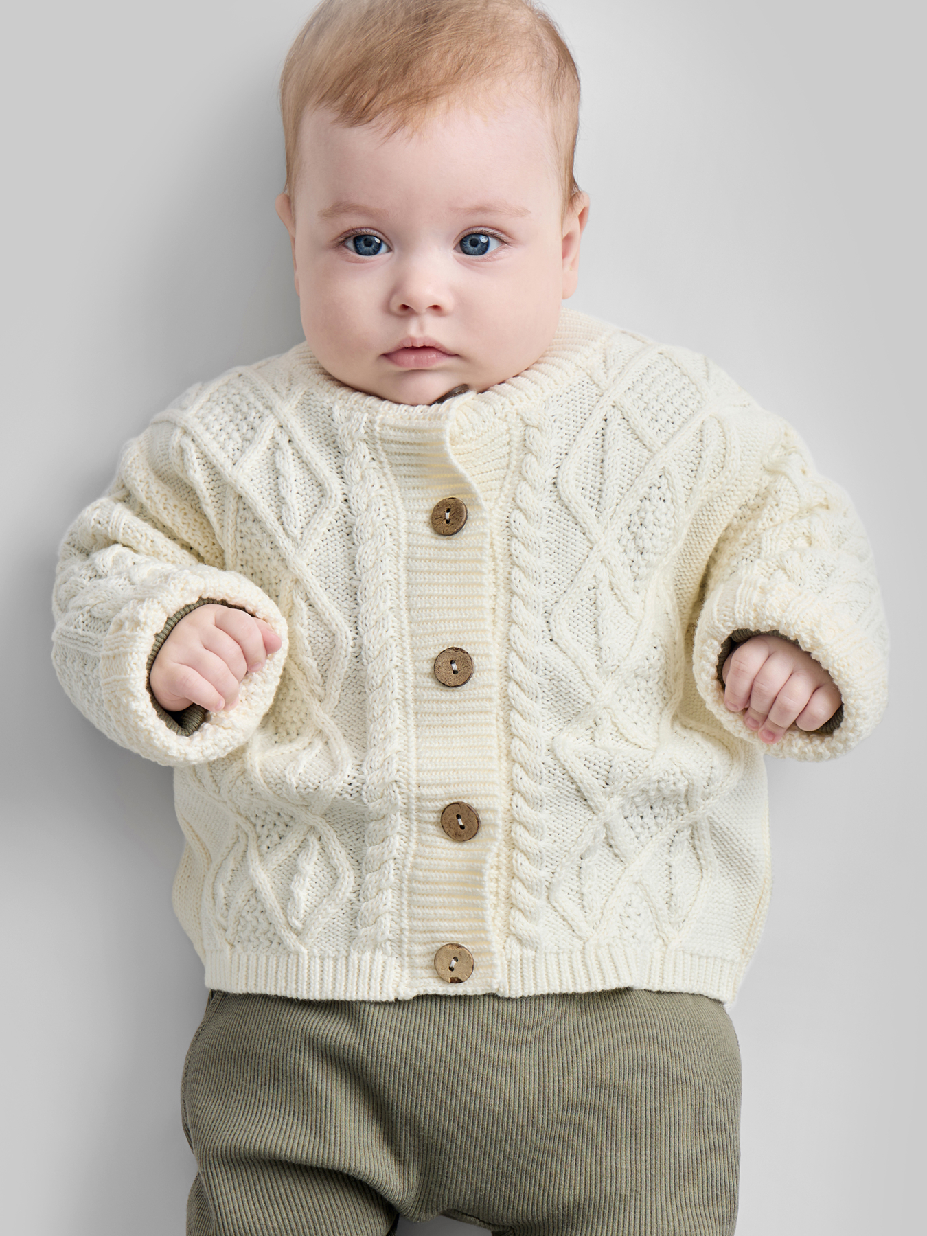 Кардиган Happy Baby 88347-0_milky - фото 1