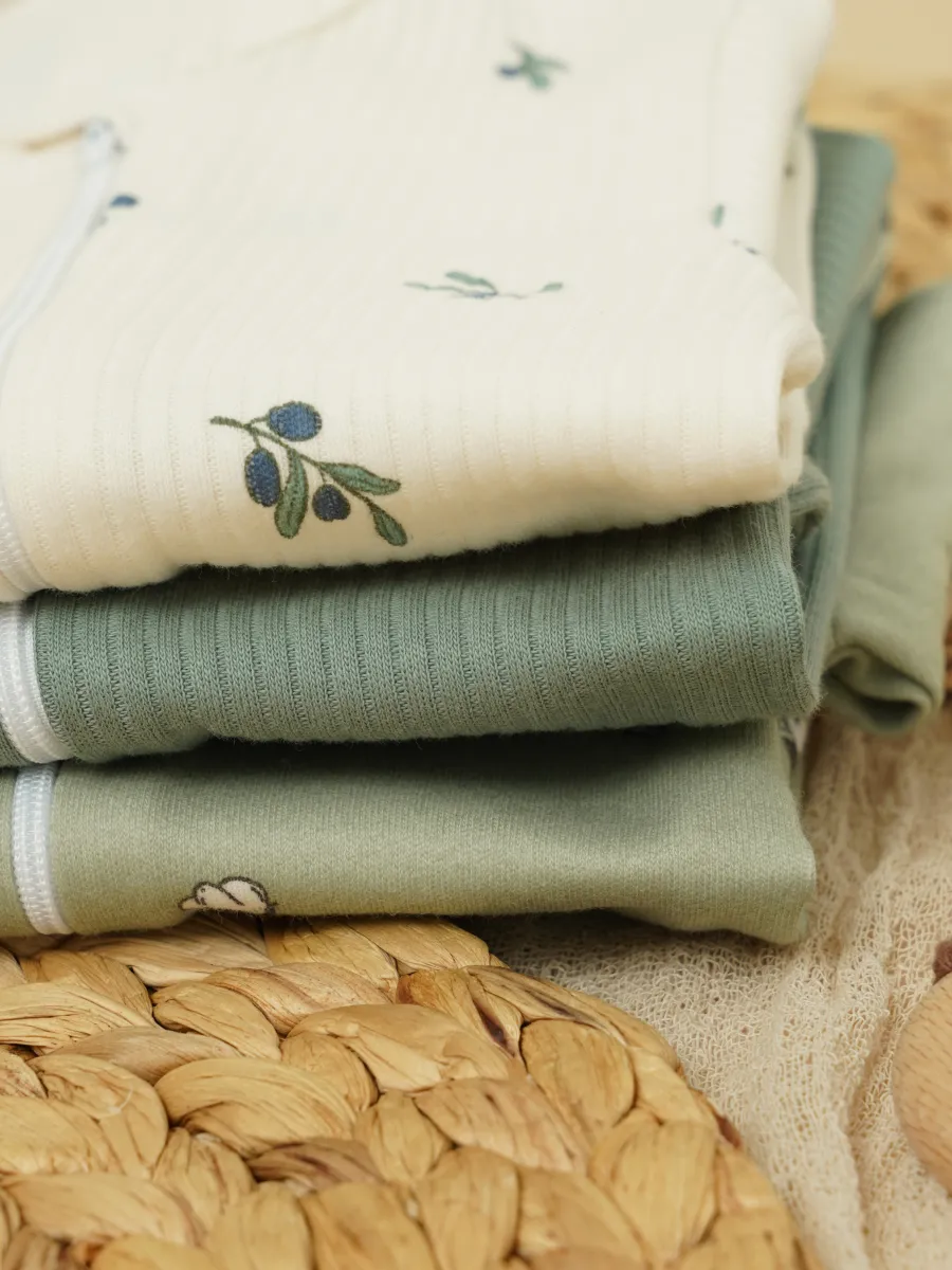 Комбинезон 3 шт Супер Пупс нбр/3пр/кмбнмол/оливковыйрай - фото 12