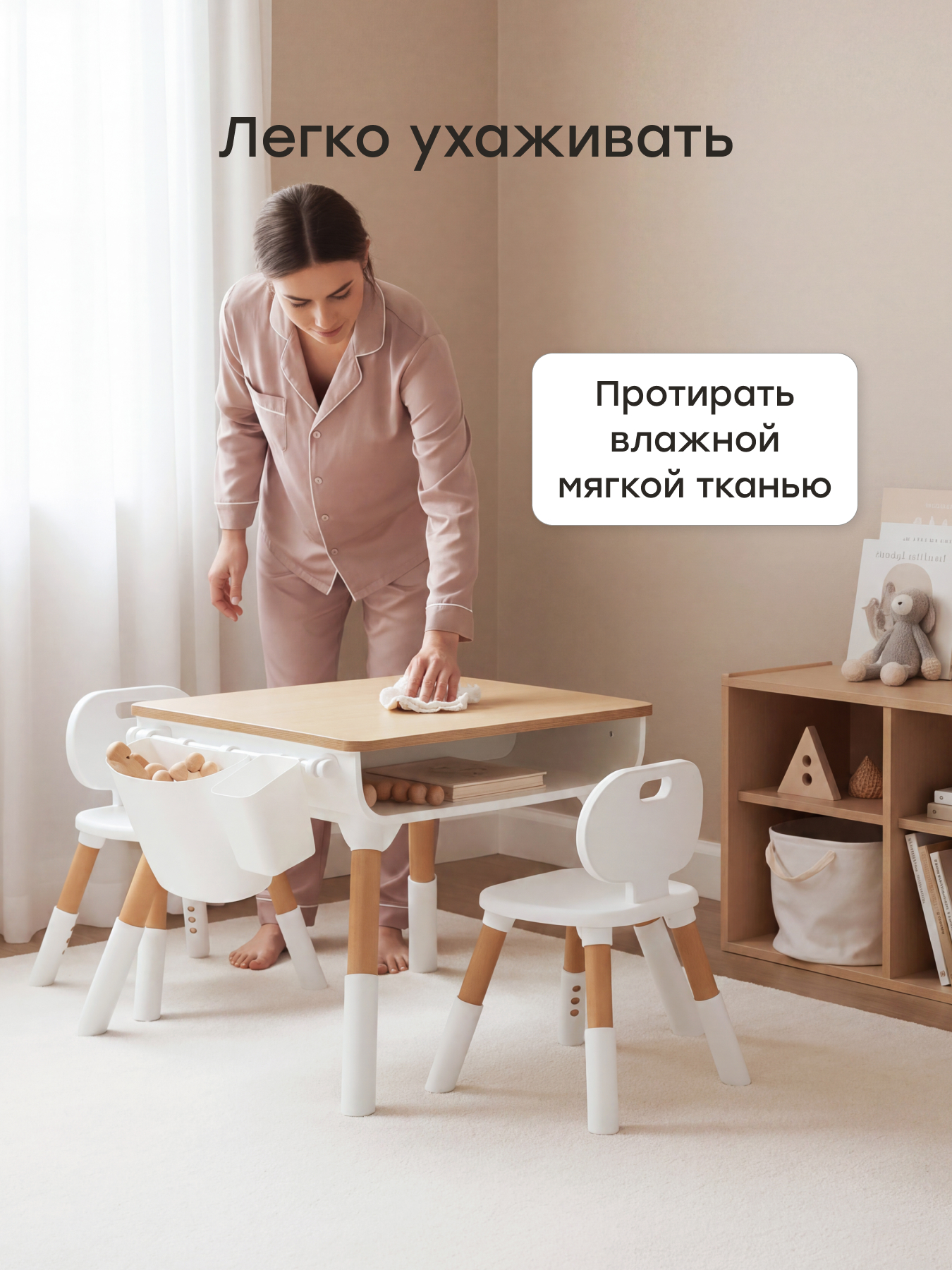 Комплект мебели Happy Baby LITEN DUO стол и 2 стула - фото 11