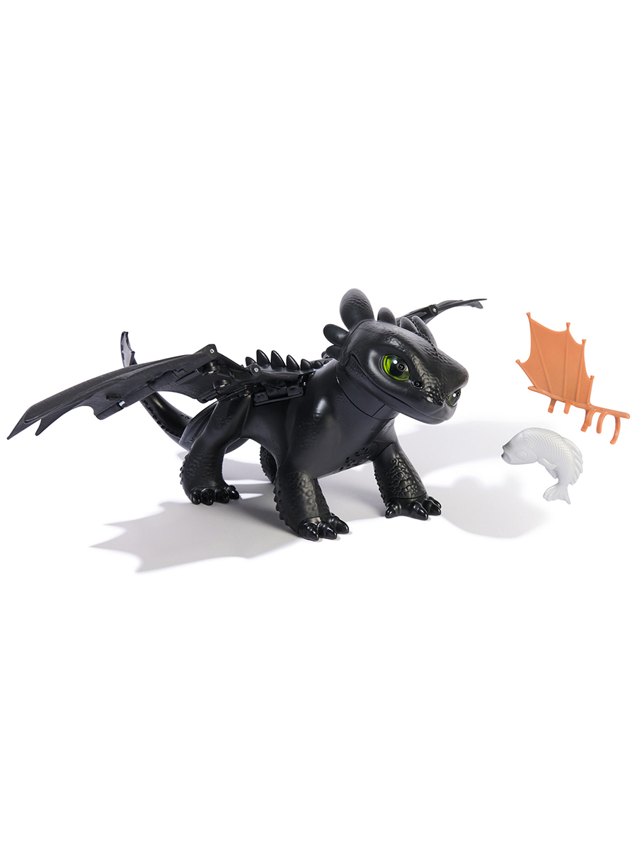 Мягкая игрушка Dragons Дракон Беззубик на охоте - фото 4