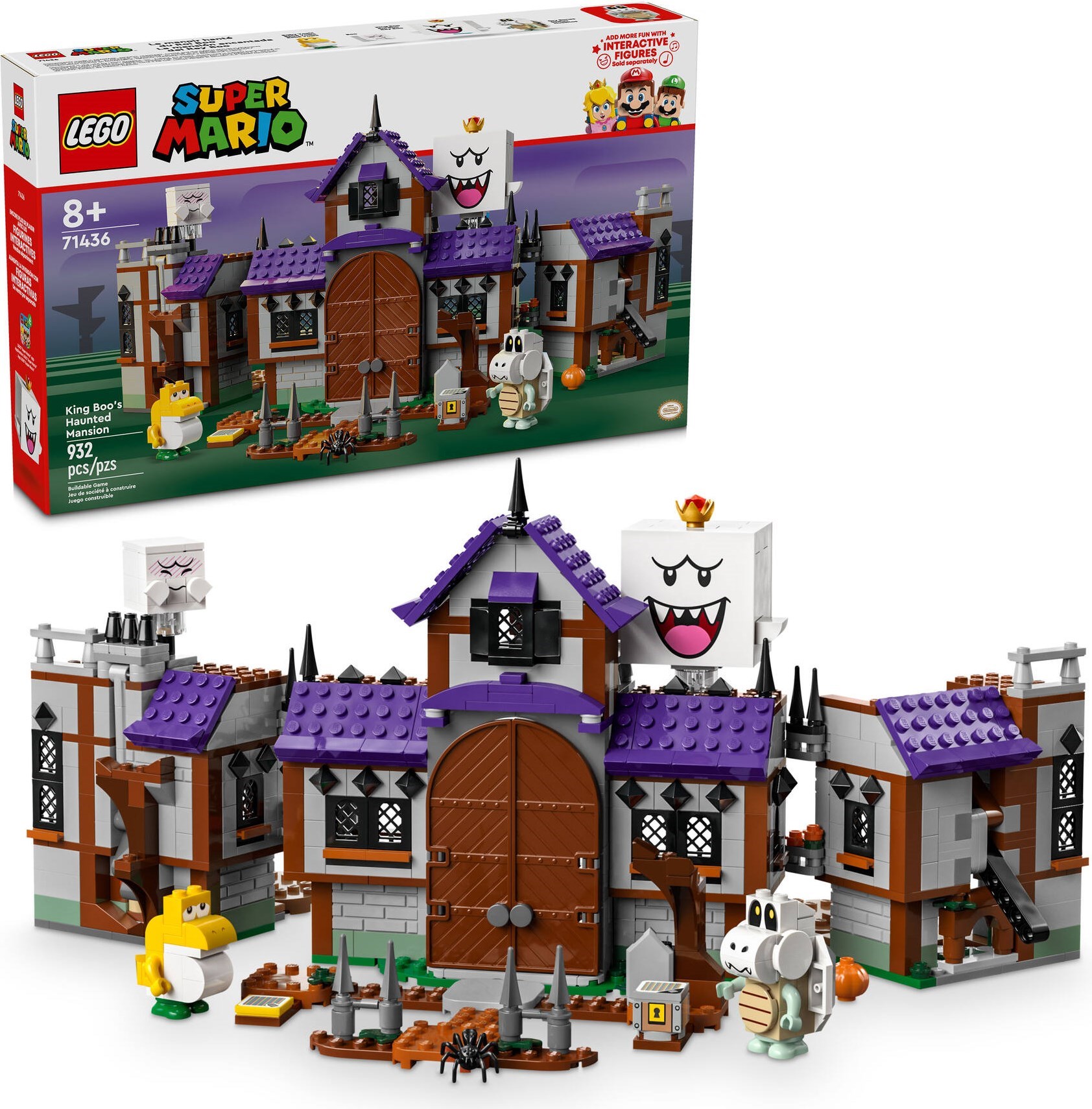Изображение товара Конструктор LEGO Super Mario Особняк с привидениями 71436 237 деталей