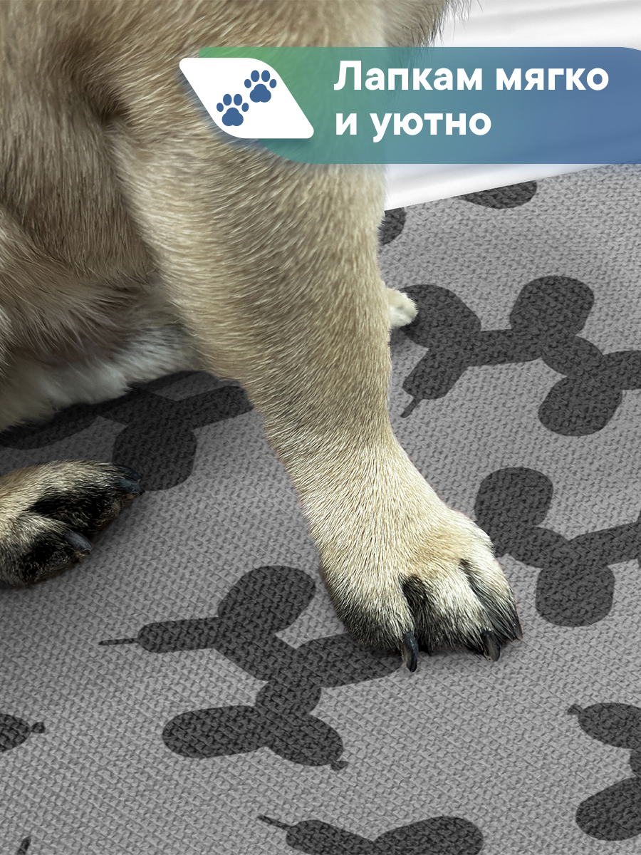 Коврик под миску VILINA для собак и кошек 50х30 см - фото 5