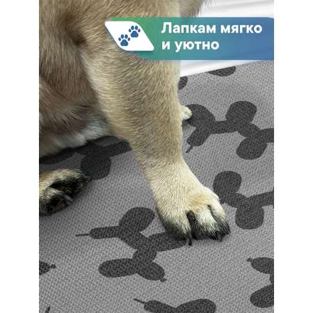 Коврик под миску VILINA для собак и кошек 50х30 см