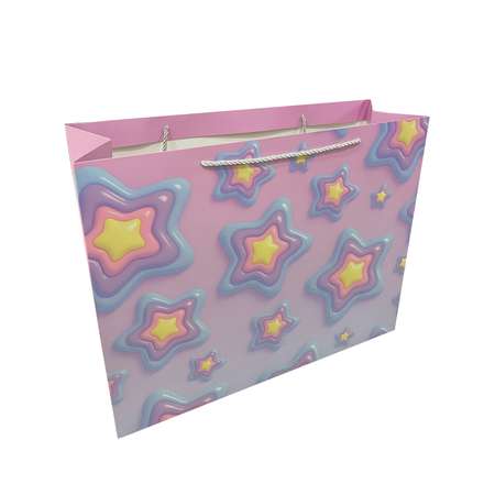 Пакет подарочный Attivio Звёзды 50*40*17