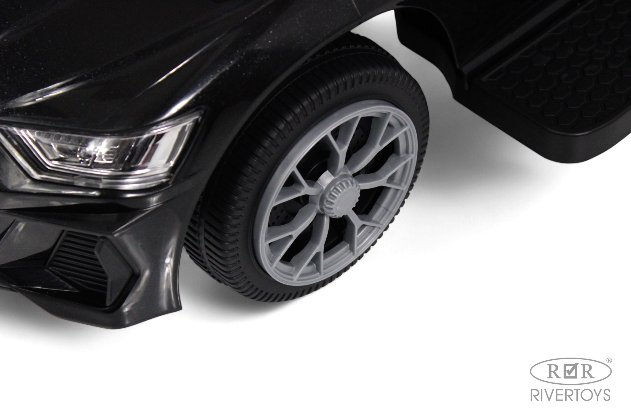 Каталка RIVERTOYS Z005ZZ-A-BLACK черный - фото 7