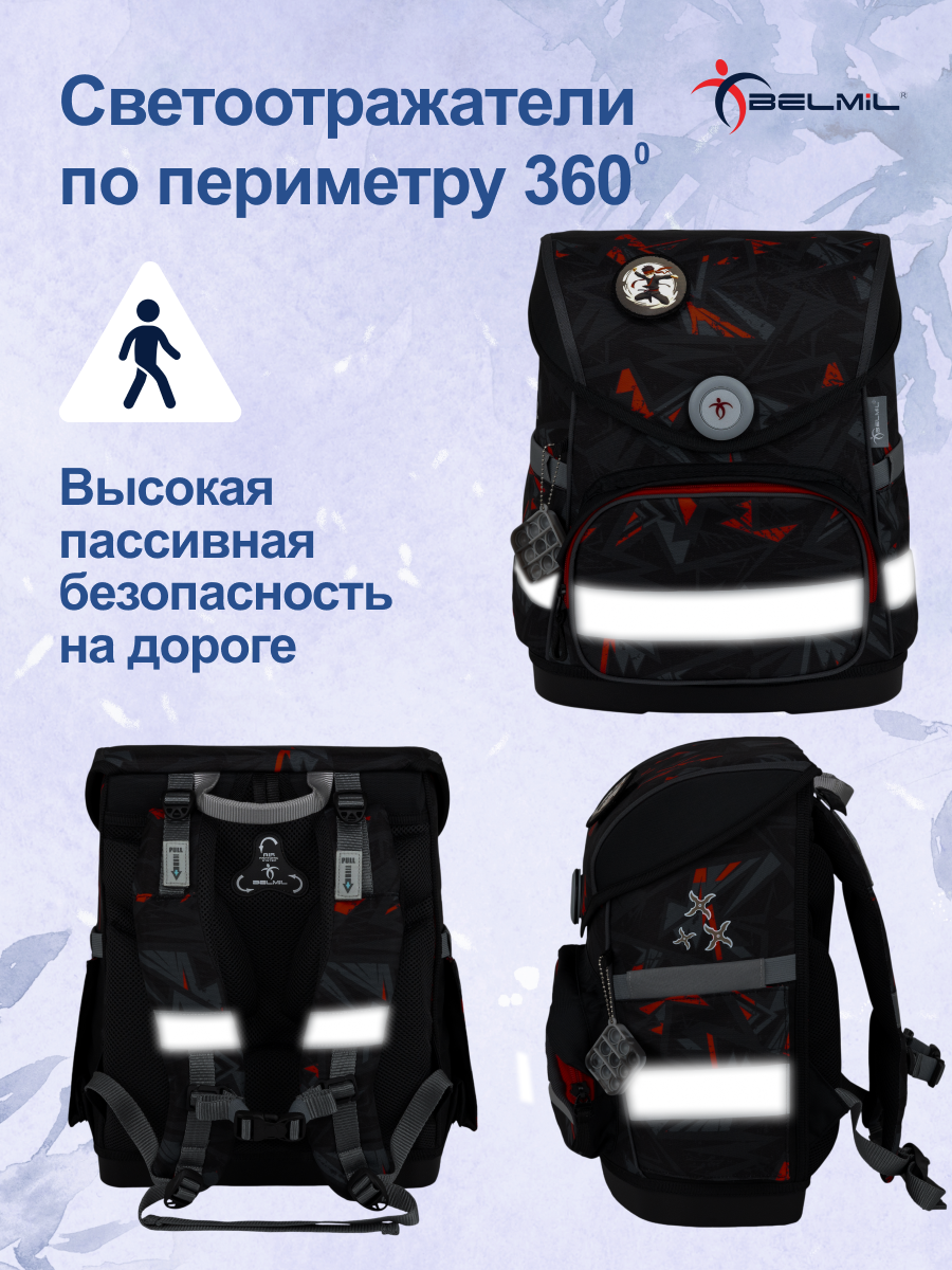 Ранец BELMIL Ninja с наполнением - фото 4