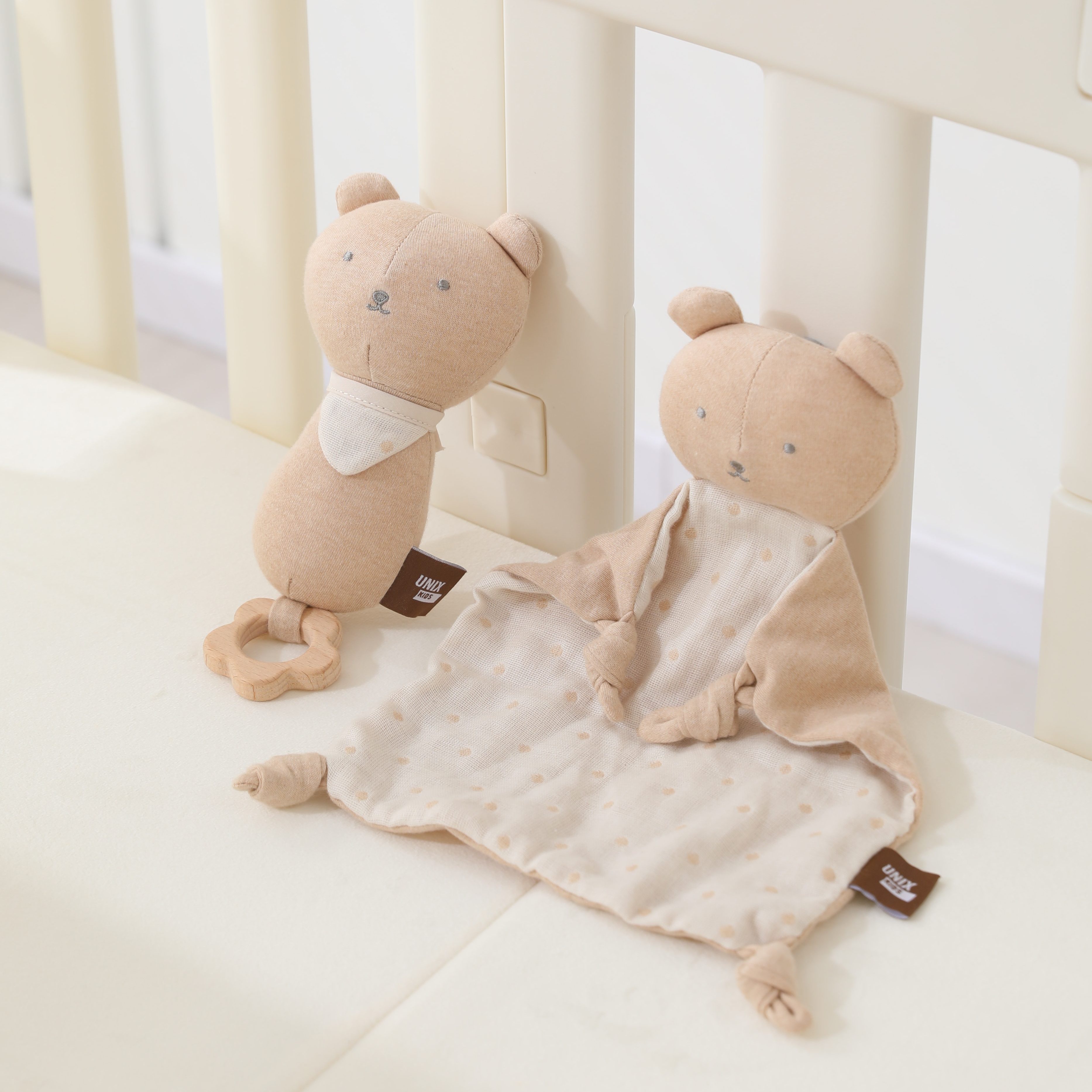 Игрушка UNIX Kids подвеска Мишка 0+ набор 4 шт. - фото 15