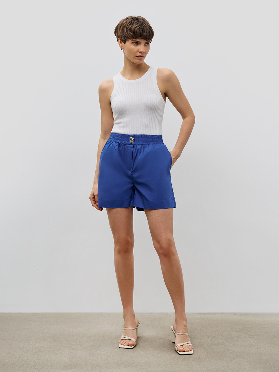 Шорты Baon B3223008/BRIGHT COBALT - фото 2