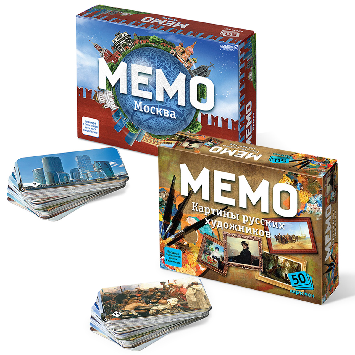 Настольная игра Нескучные игры Мемо - фото 1