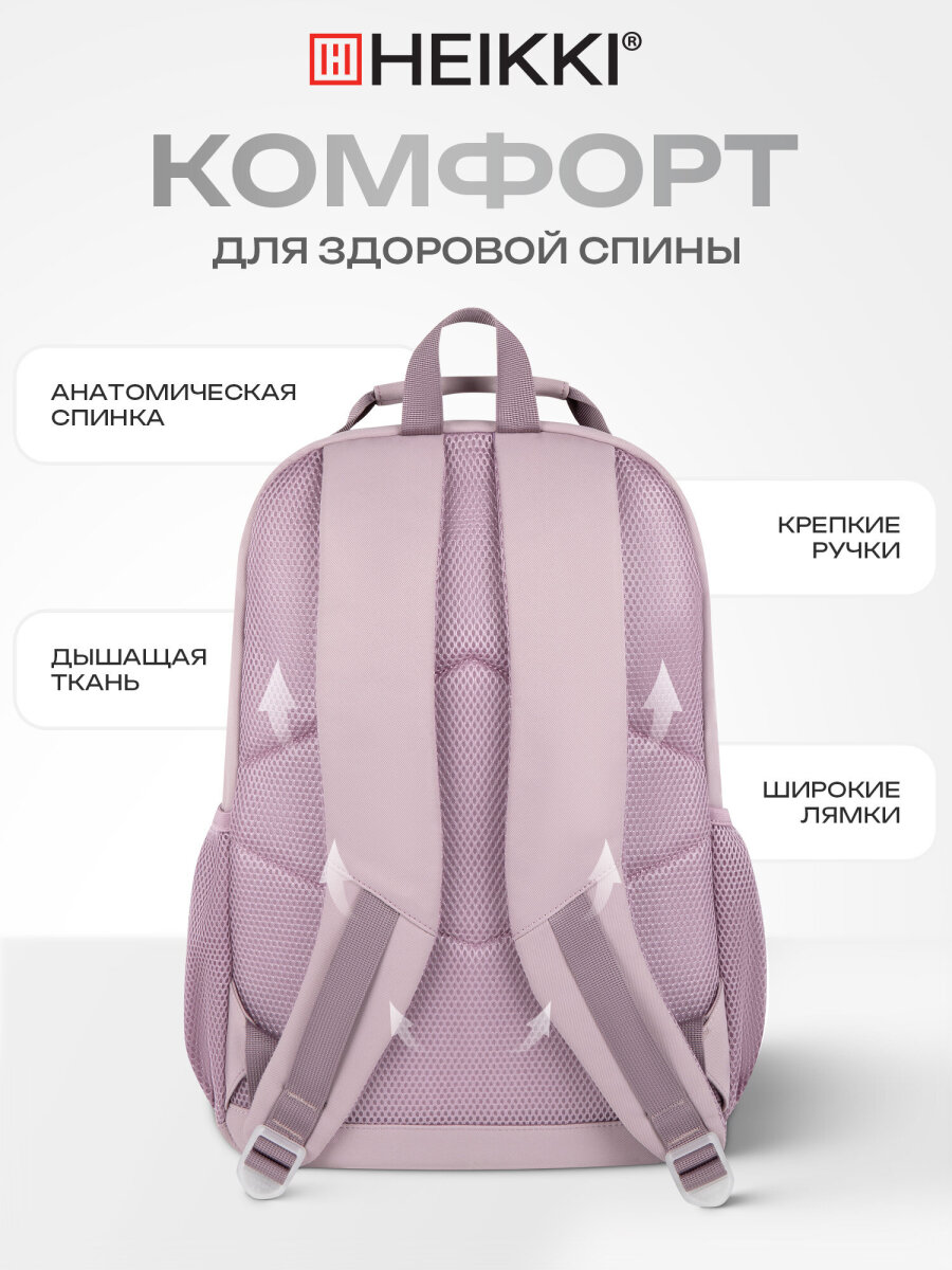 Рюкзак HEIKKI школьный городской для подростков для ноутбука - фото 4