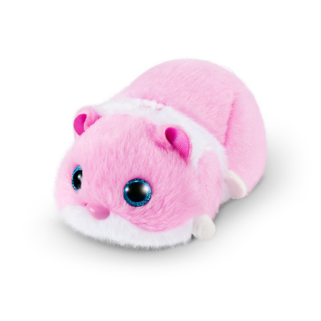 Игрушка Zuru Pets Alive Хомяк розовый в шаре Hamstermania