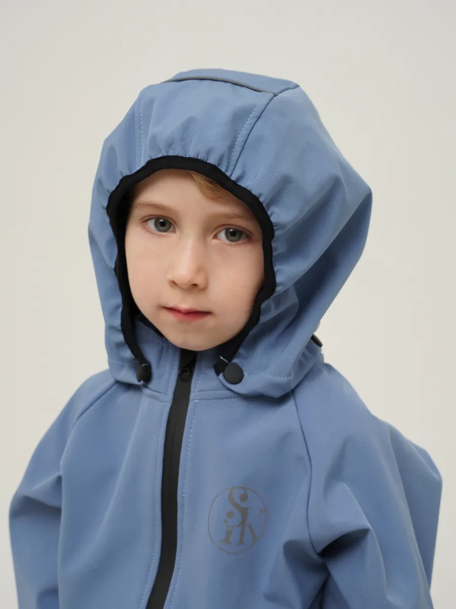 Комбинезон Супер Пупс Комб/сф/окант/серо-голубой - фото 14