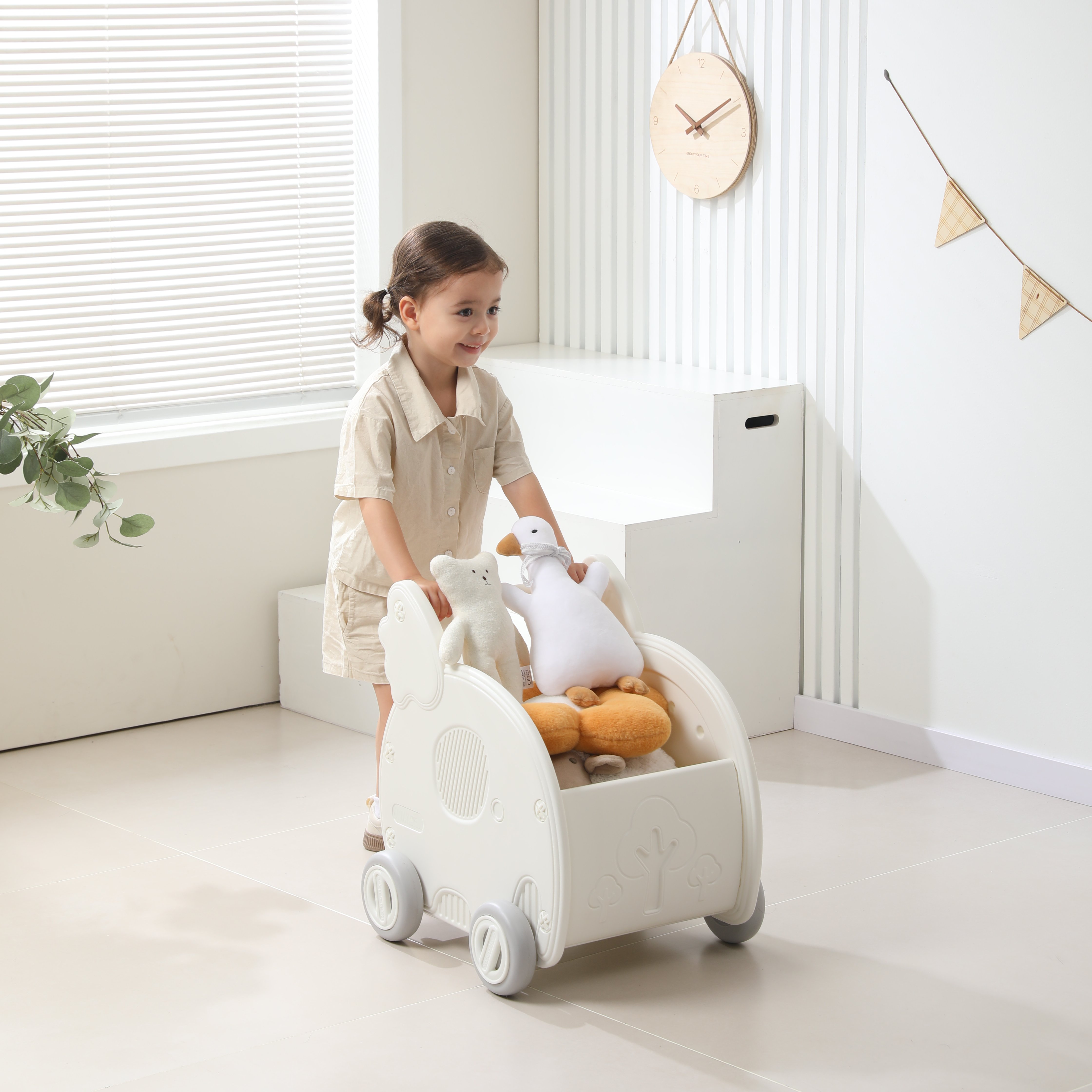 Коляска-люлька для кукол UNIX Kids PCARTELEPHWT - фото 11