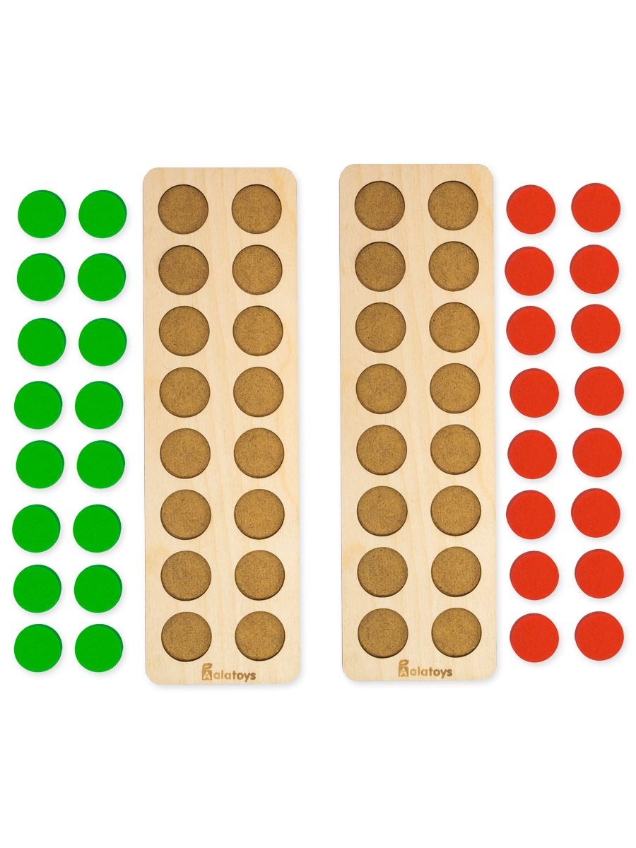 Настольная игра Alatoys (32 фишки, 2 доски) - фото 2