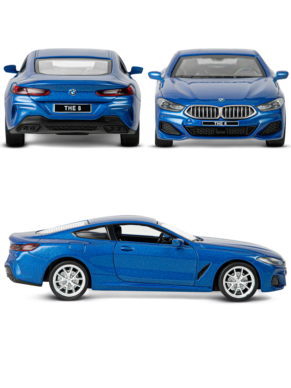 Автомобиль АВТОпанорама BMW M850i Coupe 1:35 JB1251499 - фото 6