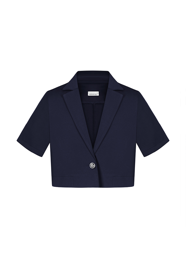 Жакет Stylish AMADEO AJ-1085-синий - фото 1