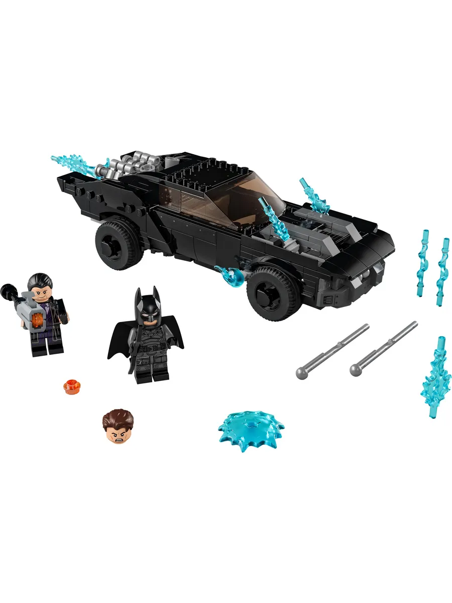 Конструктор LEGO DC Super Heroes Бэтмобиль: погоня за Пингвином 392 дет. - фото 9