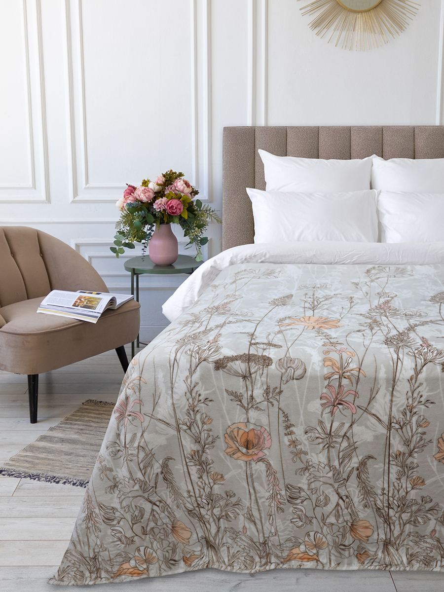 Покрывало BRAVO Ликорис 180 x 220 см велсофт - фото 13