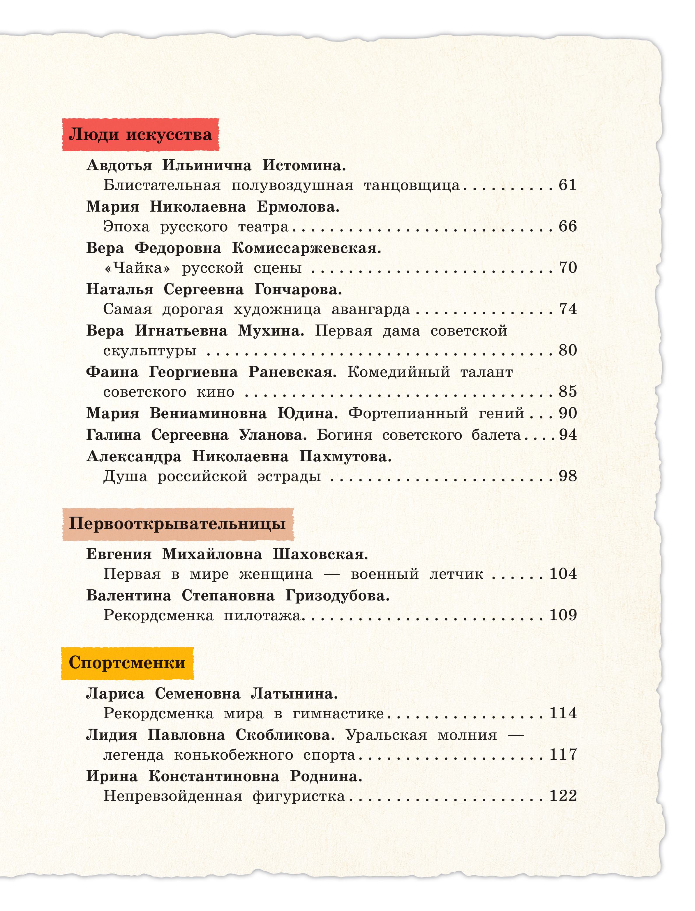 Книга Эксмо Выдающиеся русские девочки, о которых знает весь мир - фото 7