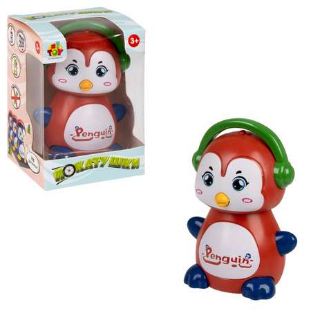 Зверушка 1TOY Весёлый Пингвин