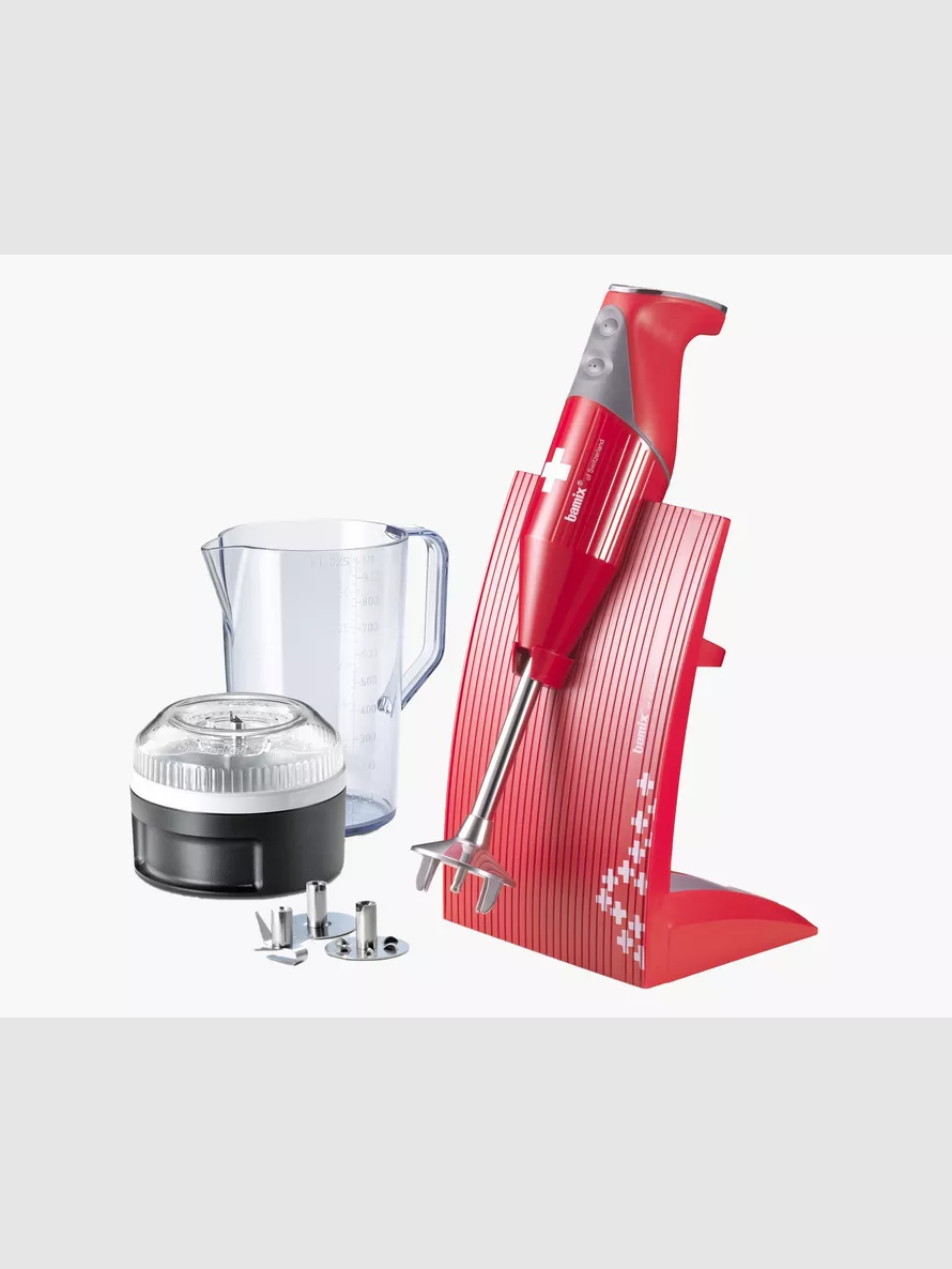Блендер BAMIX SwissLine M200 Red - фото 3
